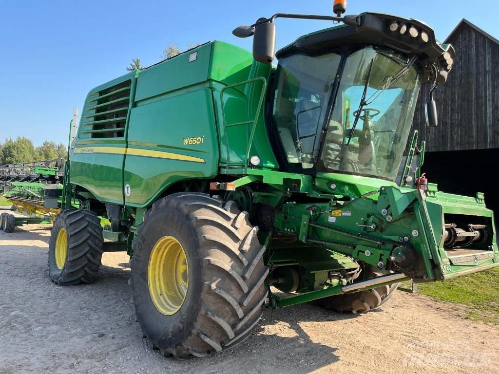 John Deere W 650 i Kombinované zberacie stroje
