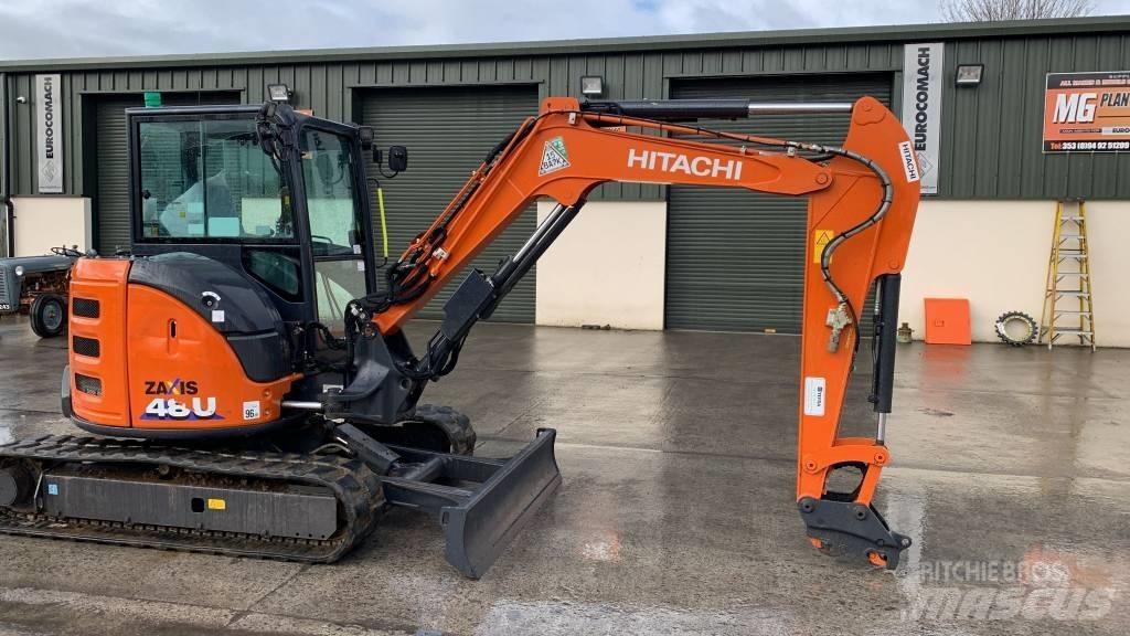 Hitachi ZX 48 U Mini rýpadlá < 7t