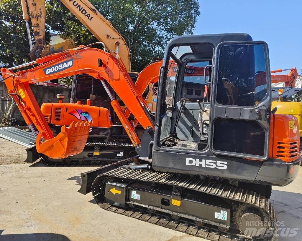 Doosan DH 55 Mini rýpadlá < 7t