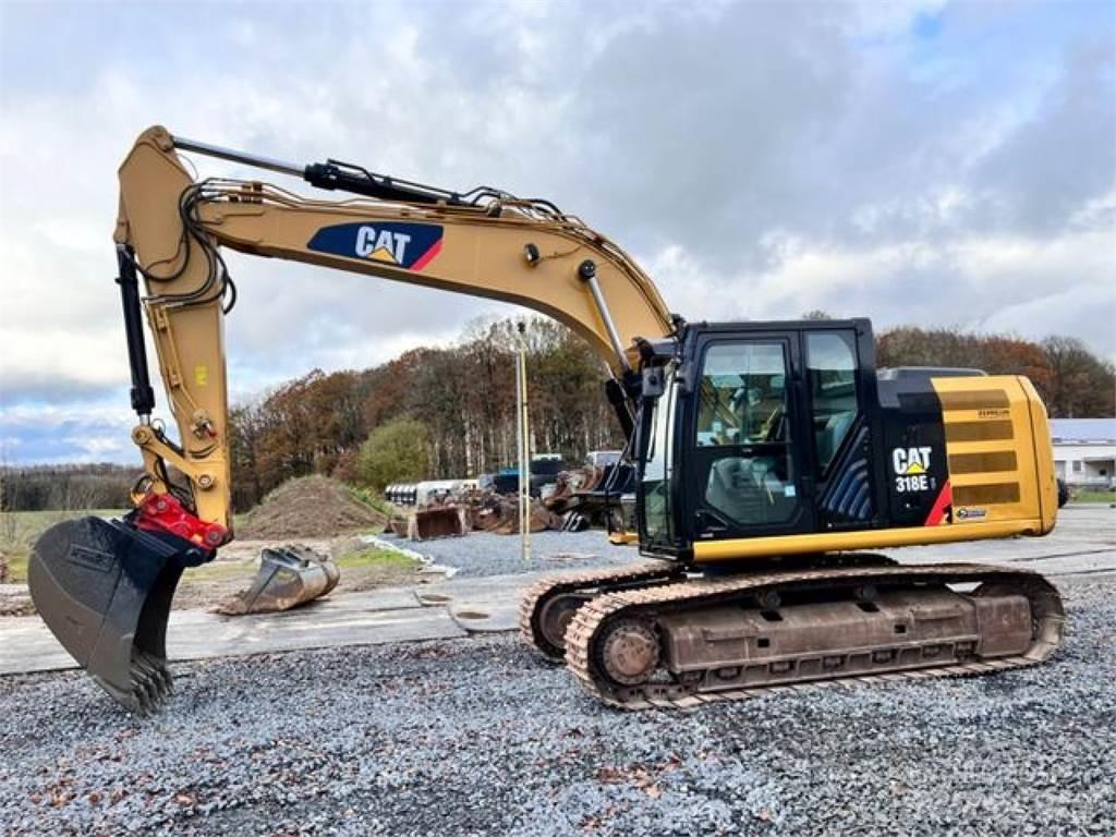 CAT 318EL + HS21 Pásové rýpadlá