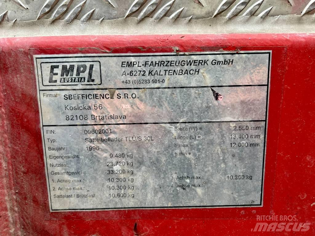 Empl Tlus 30l Nízko rámové nákladné automobily