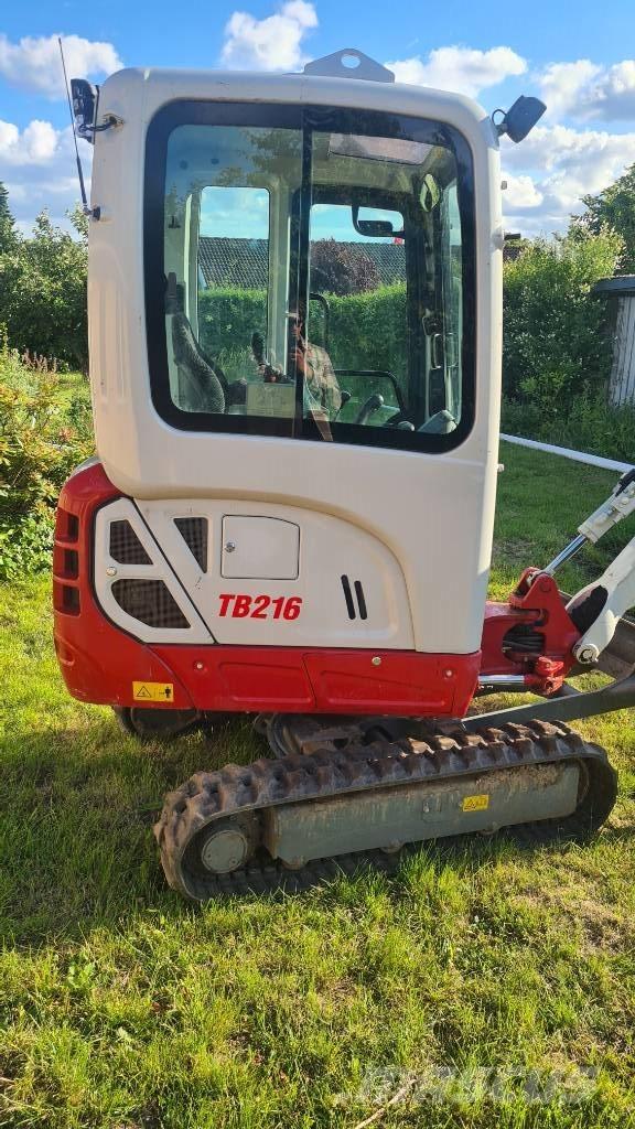 Takeuchi TB 216 Mini rýpadlá < 7t