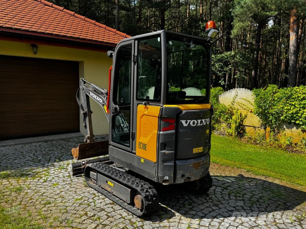 Volvo EC18E Mini rýpadlá < 7t