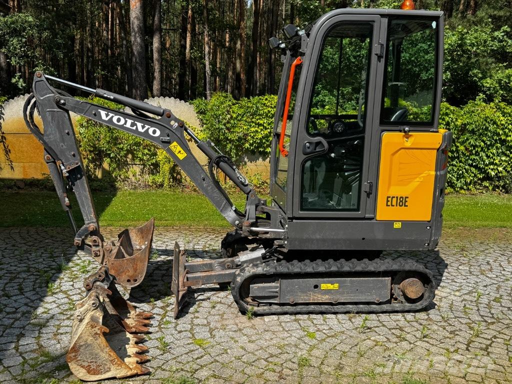 Volvo EC18E Mini rýpadlá < 7t