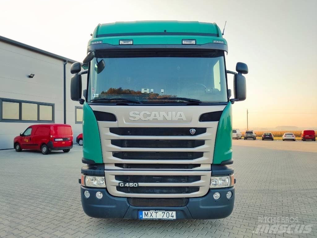 Scania G 450 Nákladné vozidlá na prepravu dreva