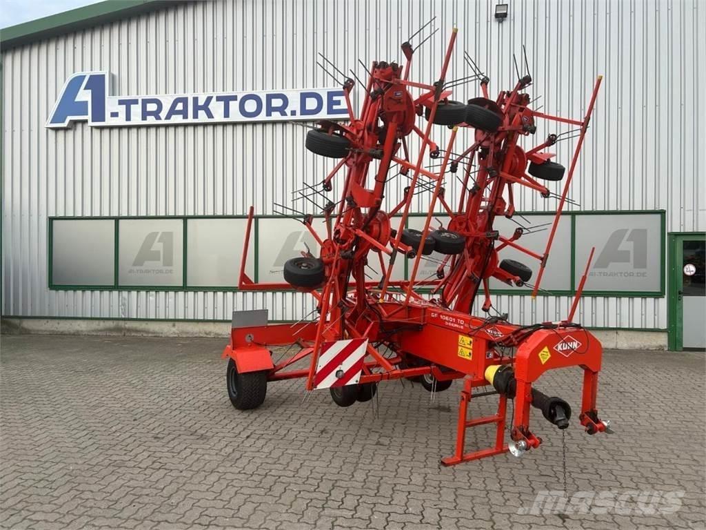 Kuhn GF 10601 TO Obracače a zhrabovače sena