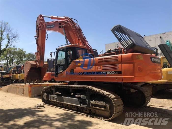 Doosan DX 500LC Pásové rýpadlá