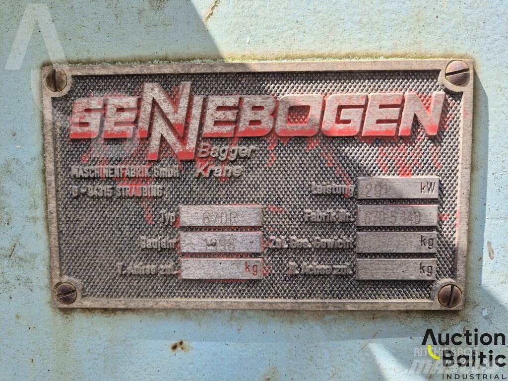 Sennebogen 670R Pásové žeriavy