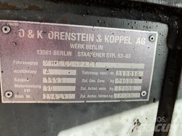 O&K MH 5 Compact Kabíny a interiér
