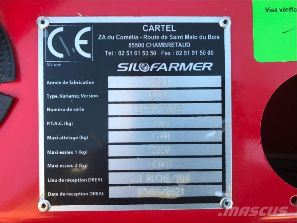 Silofarmer 280 Drviče a rezače balíkov