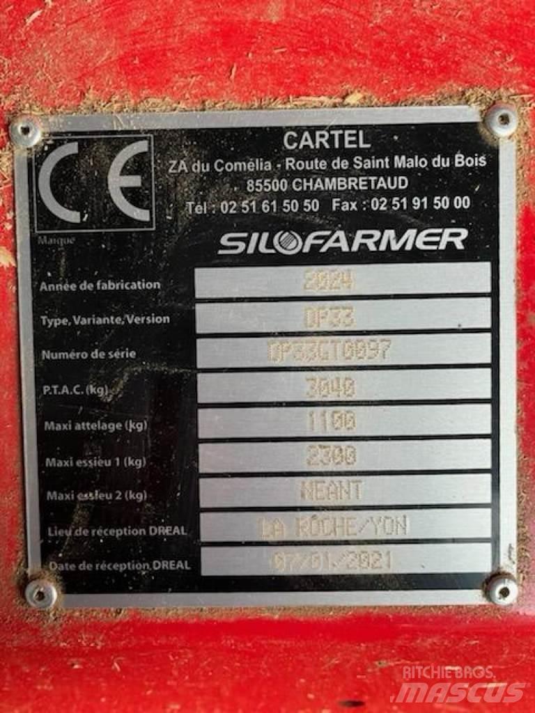 Silofarmer P 280 Drviče a rezače balíkov
