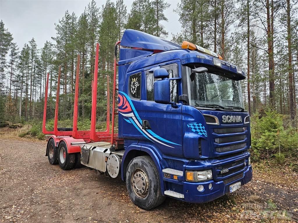 Scania R 730 Nákladné vozidlá na prepravu dreva