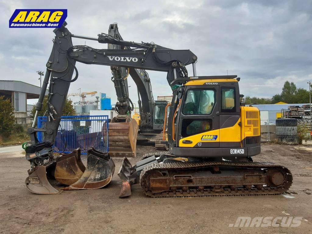 Volvo ECR 145 DL Pásové rýpadlá