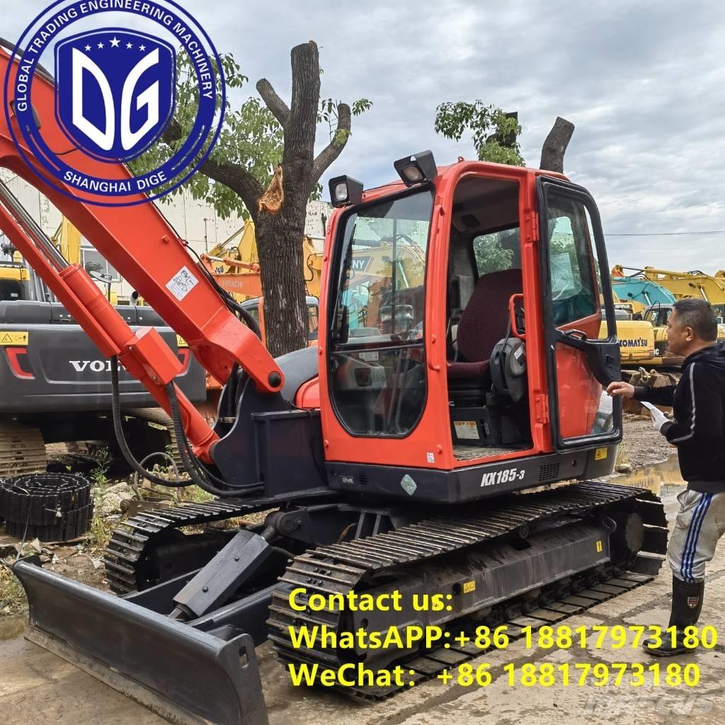 Kubota KX 185 Pásové rýpadlá