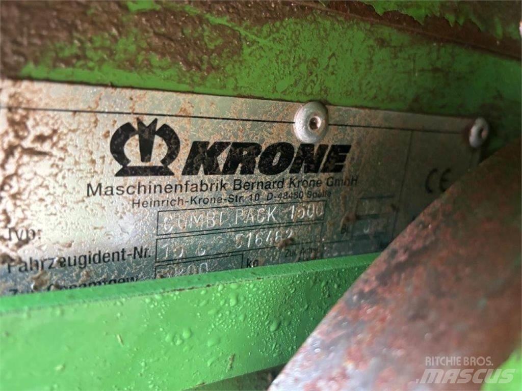 Krone CP 1500 MC Lisy na okrúhle balíky