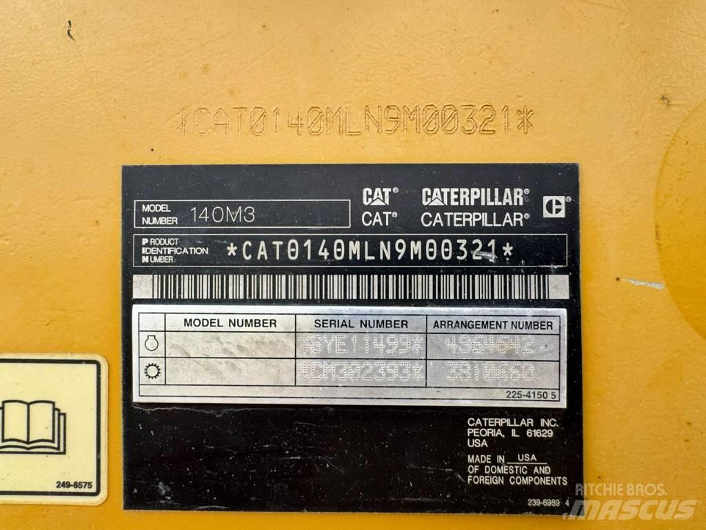 CAT 140M3 Grejdery