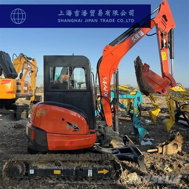 Kubota U 35 Mini rýpadlá < 7t
