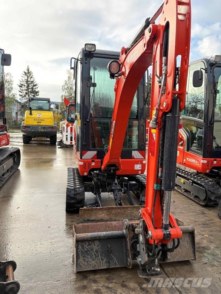 Kubota KX 019-4 Mini rýpadlá < 7t