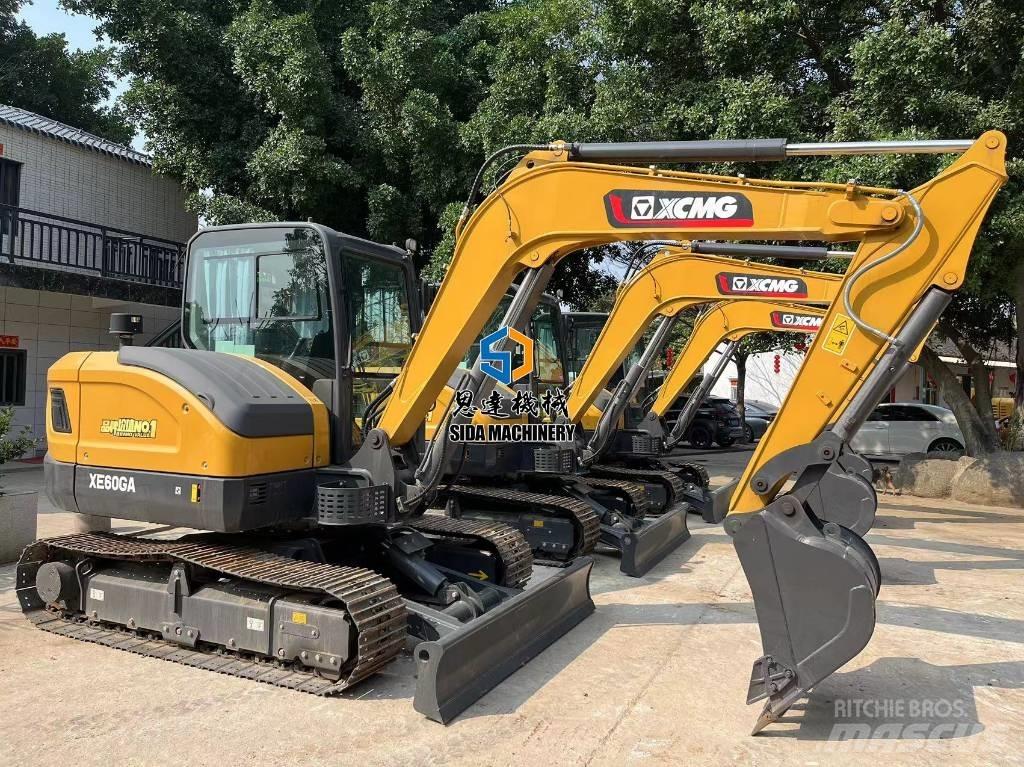 XCMG xe60ga Mini rýpadlá < 7t