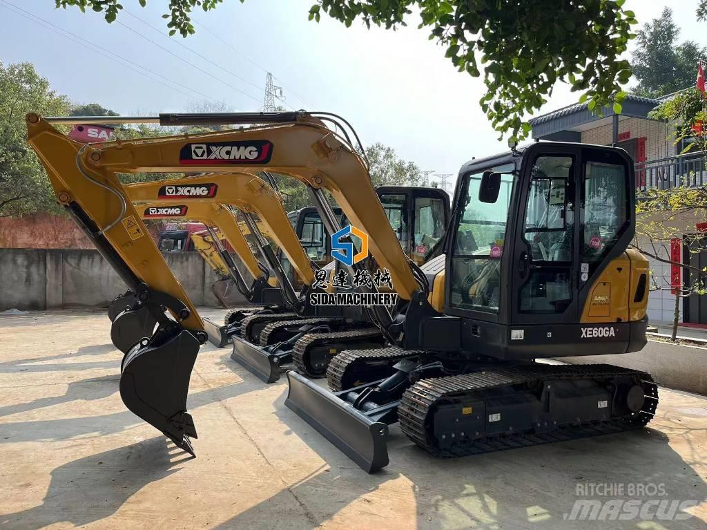 XCMG xe60ga Mini rýpadlá < 7t