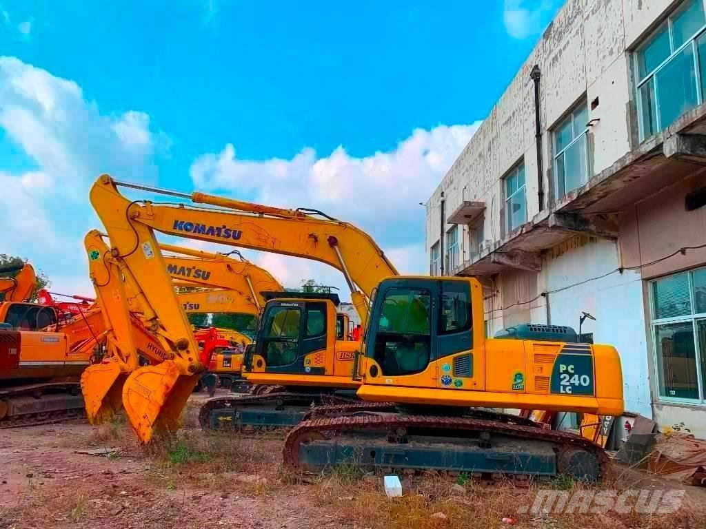 Komatsu PC 240 Pásové rýpadlá