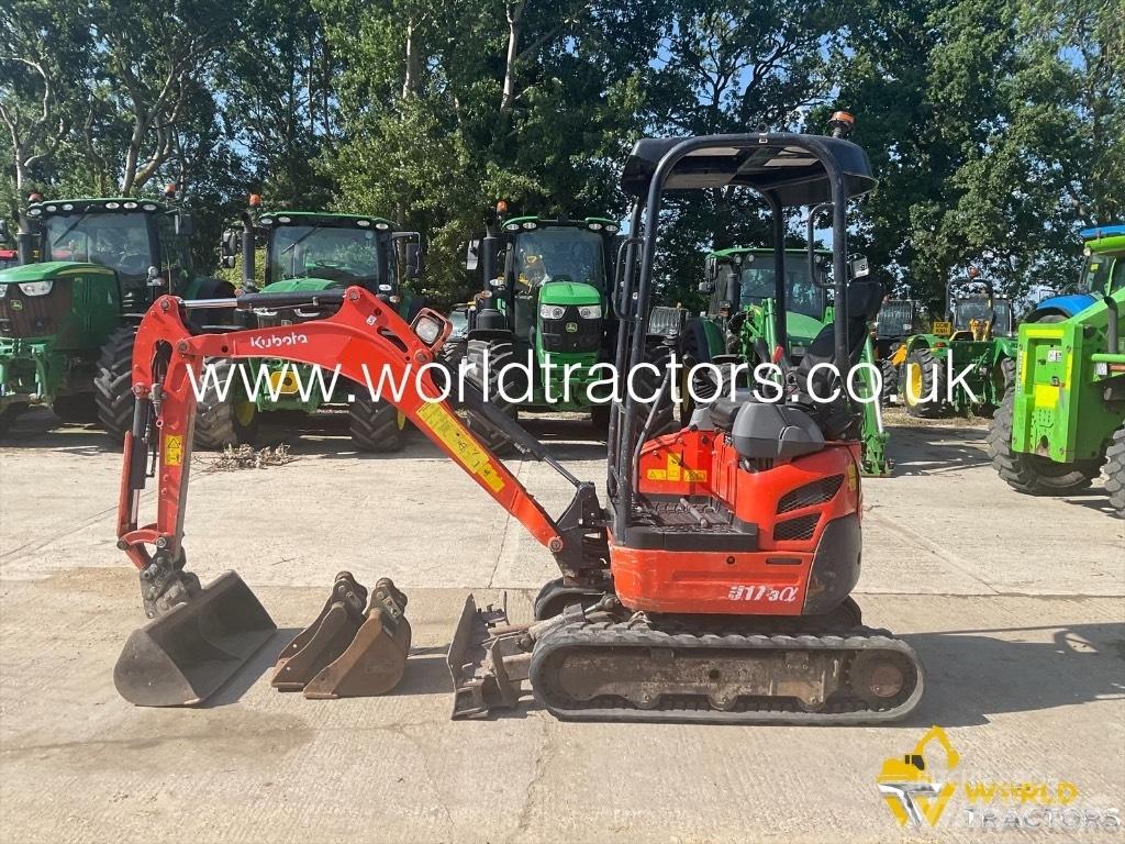 Kubota U 17-3 Mini rýpadlá < 7t