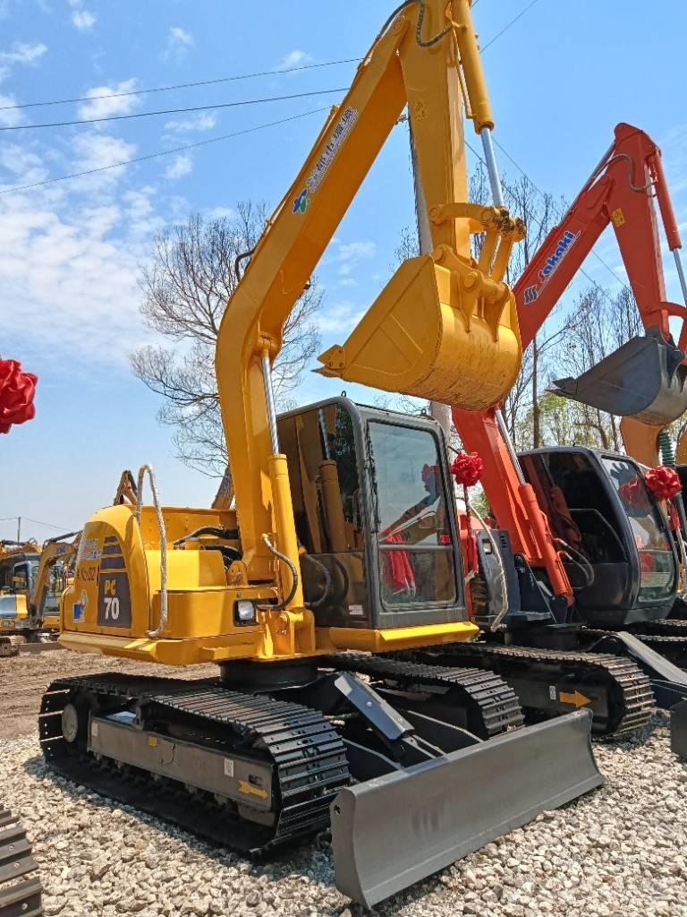 Komatsu PC 70 Pásové rýpadlá
