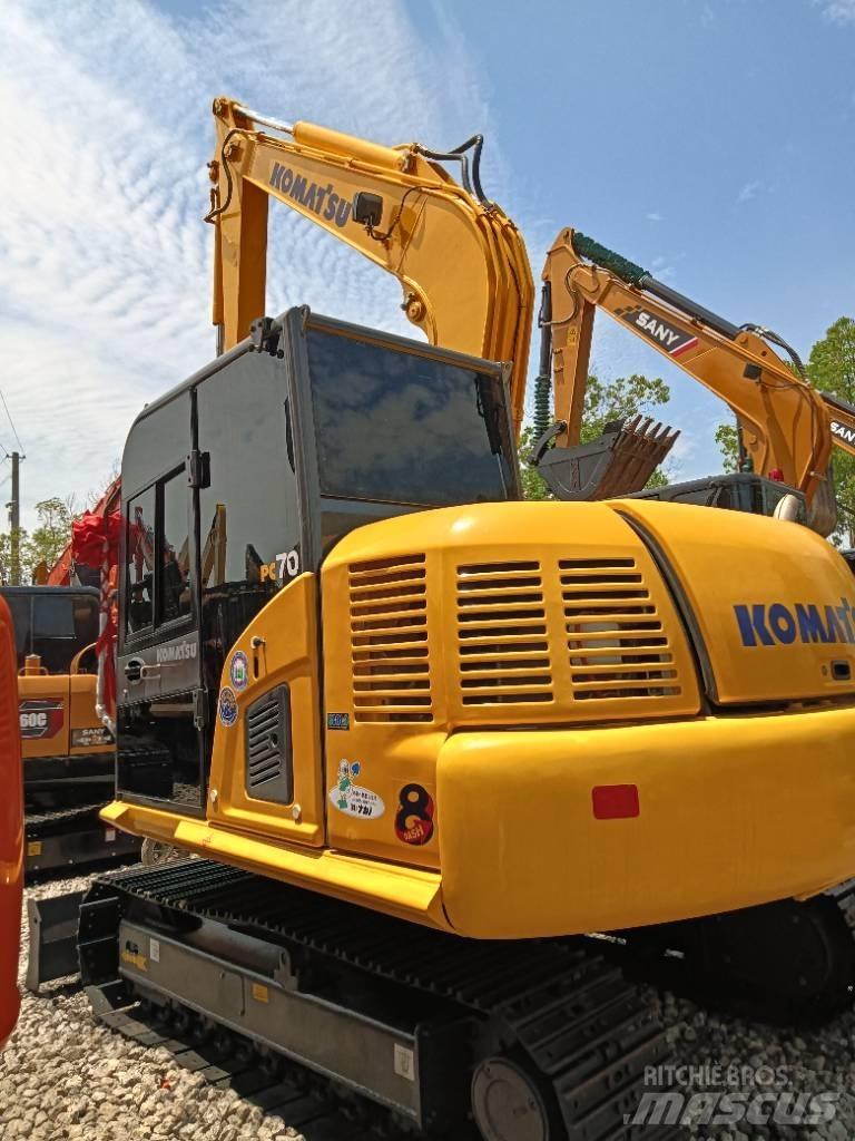 Komatsu PC 70 Pásové rýpadlá