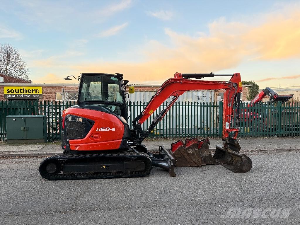 Kubota U 50-5 Mini rýpadlá < 7t