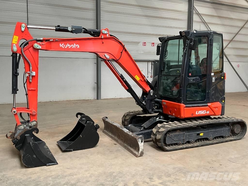 Kubota U 50-5 Mini rýpadlá < 7t