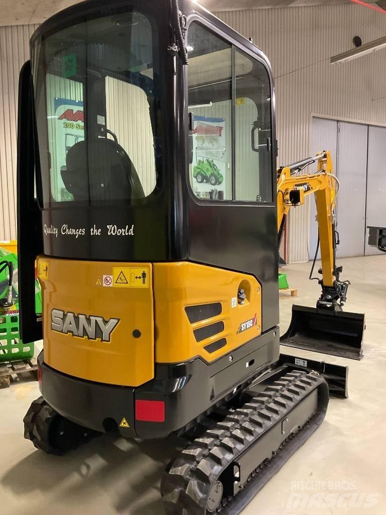 Sany SY 18 C + Trailer Mini rýpadlá < 7t