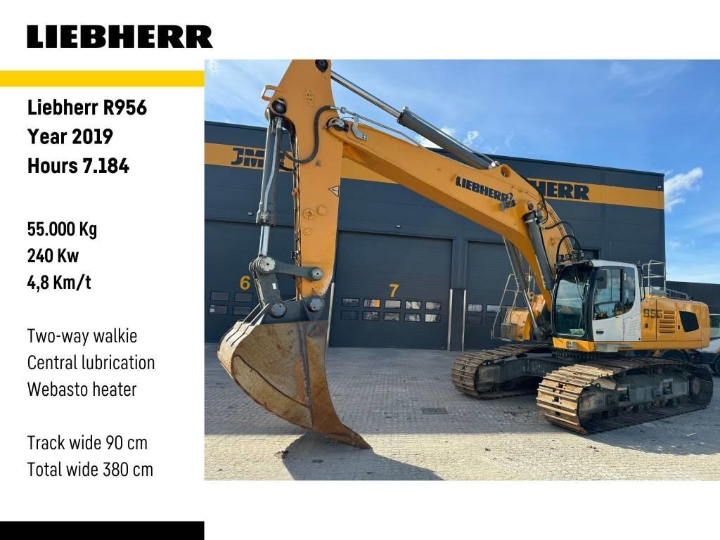Liebherr R 956 LC Pásové rýpadlá