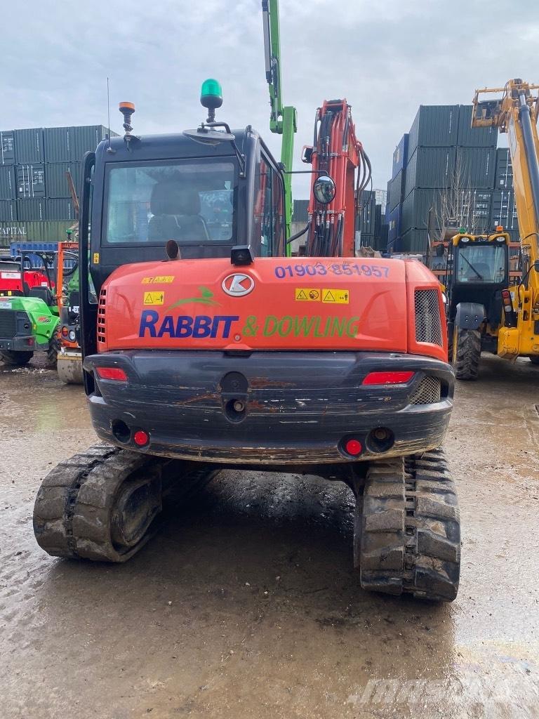 Kubota KX 080-4 Midi rýpadlá 7 t - 12 t