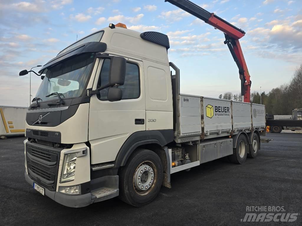 Volvo FM 330 Autožeriavy, hydraulické ruky