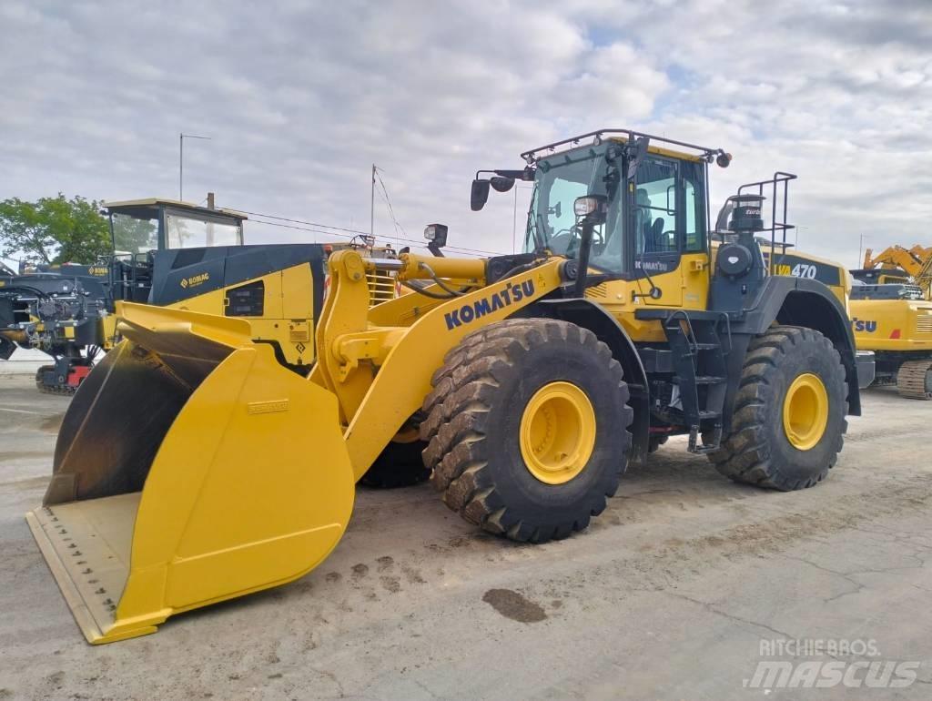 Komatsu WA 470-8EO Kolesové nakladače