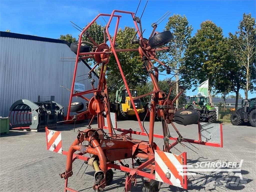 Kuhn GF 6301 MH Obracače a zhrabovače sena