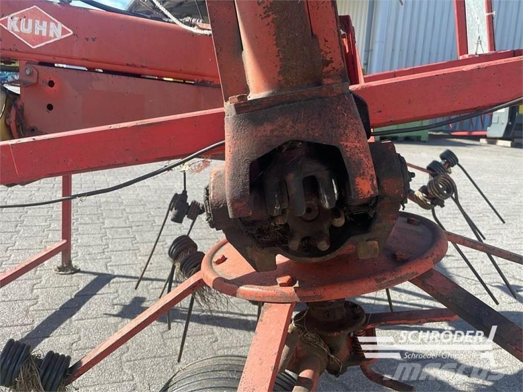 Kuhn GF 6301 MH Obracače a zhrabovače sena