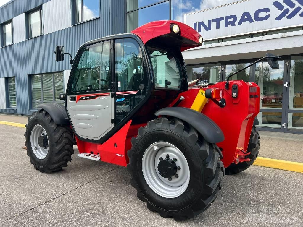 Manitou MT 733 Easy Teleskopické kolesové nakladače