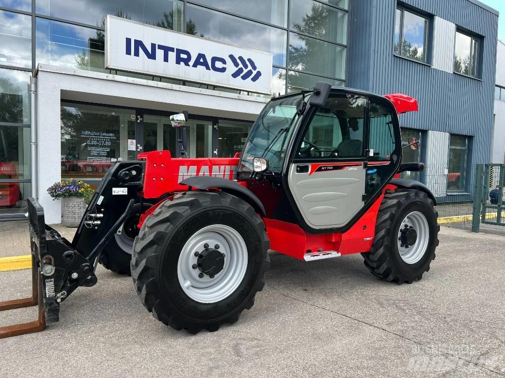 Manitou MT 733 Easy Teleskopické kolesové nakladače