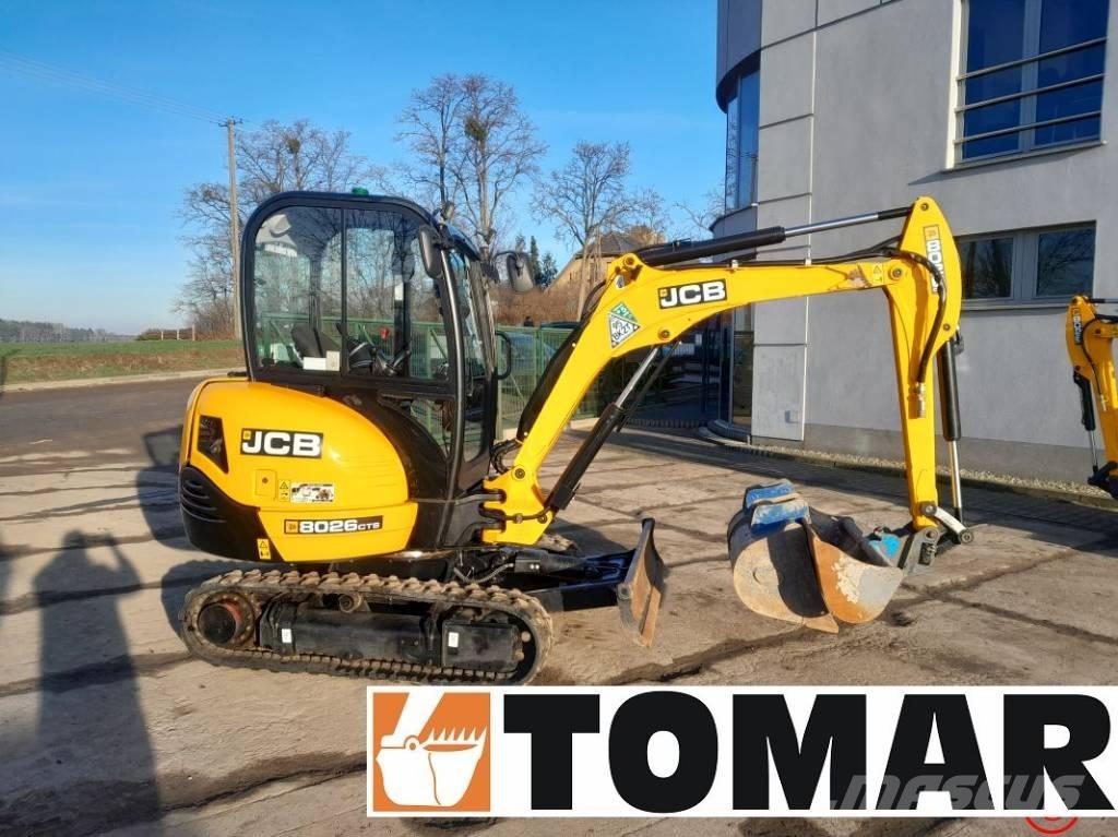JCB 8026 CTS Mini rýpadlá < 7t