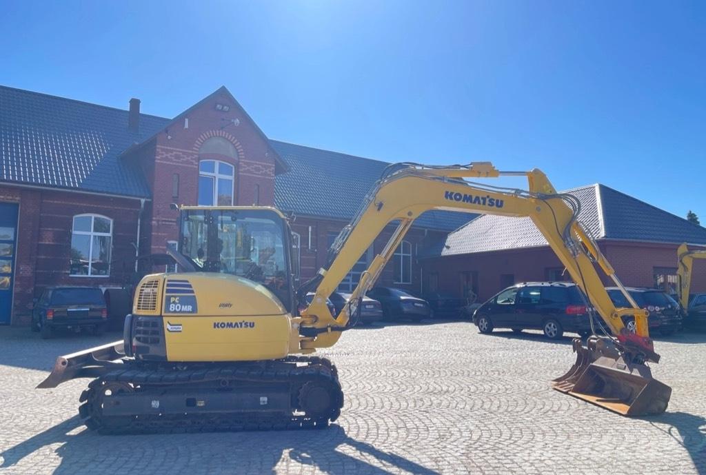 Komatsu PC 80 MR-3 Midi rýpadlá 7 t - 12 t