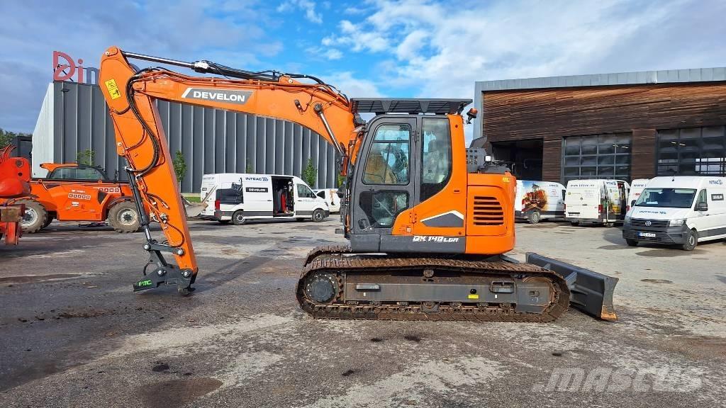 Doosan DX140LCR-7 Pásové rýpadlá