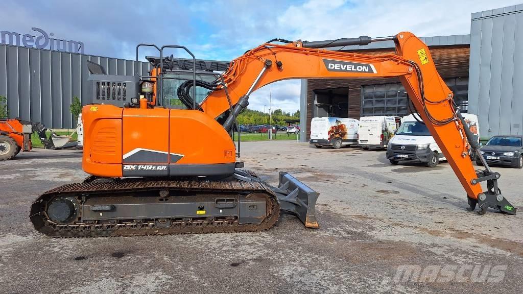 Doosan DX140LCR-7 Pásové rýpadlá