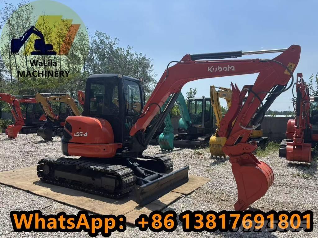 Kubota U 55-4 Mini rýpadlá < 7t