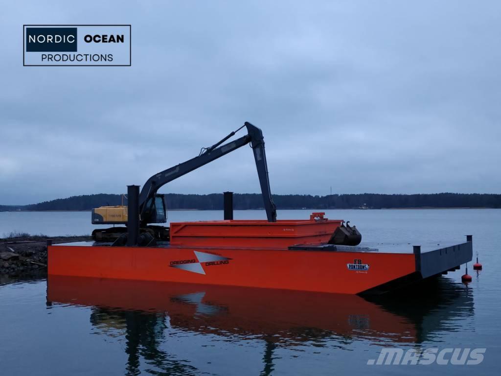  Nop Dredgers Pracovné lode, bárky a pontóny
