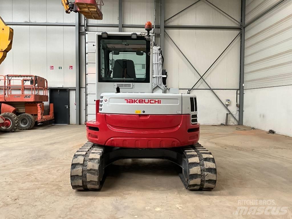 Takeuchi TB 280 FR Midi rýpadlá 7 t - 12 t