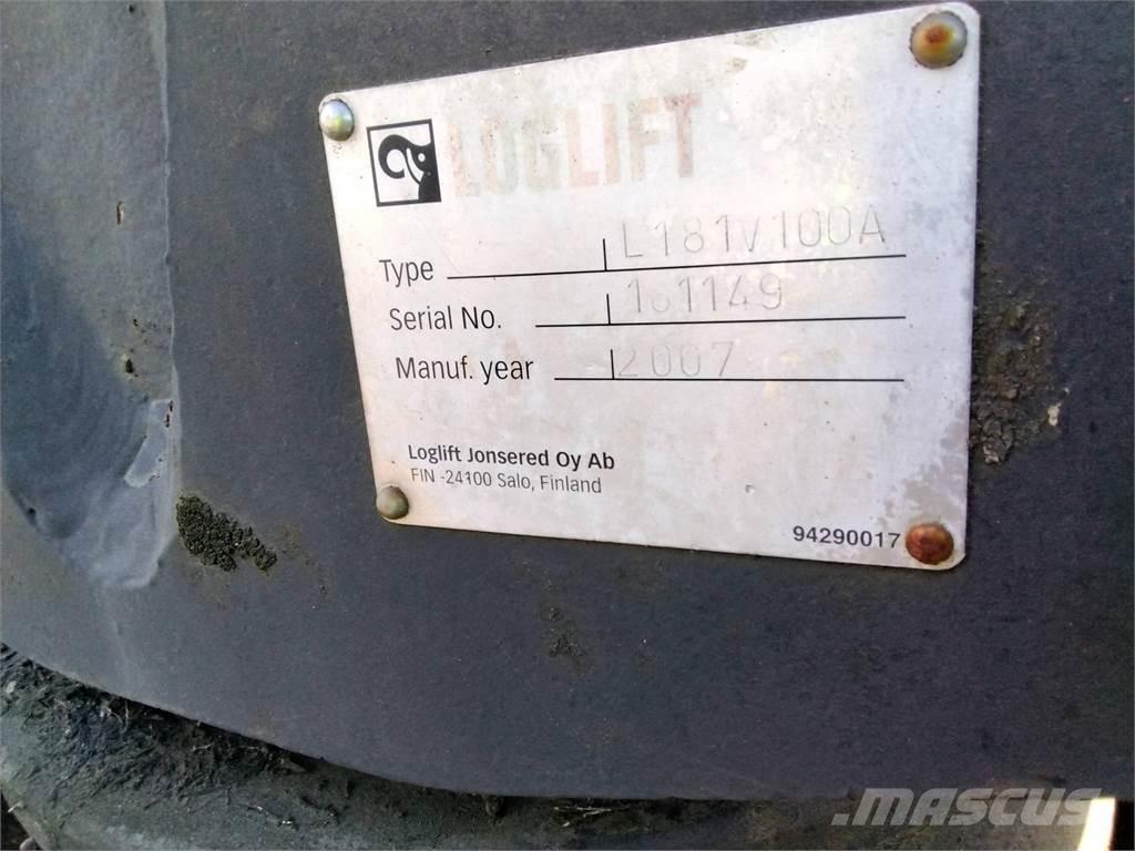 Loglift L181V Žatevné žeriavy
