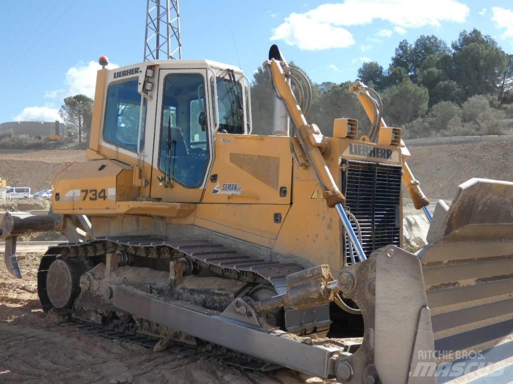 Liebherr 734 LGP Pásové dozéry