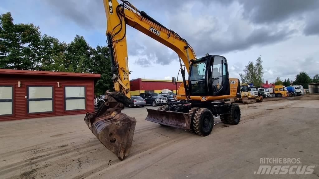 JCB 145W Kolesové rýpadlá