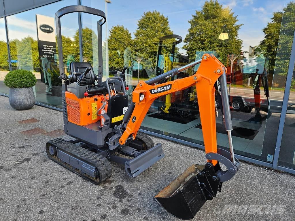 Doosan DX 10 Z Mini rýpadlá < 7t